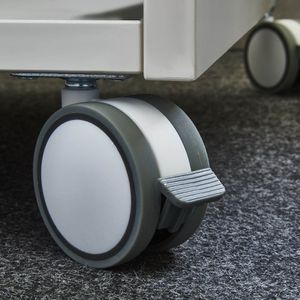 Produktbild für Möbelrolle SO-TECH 133240, mit Anschraubplatte