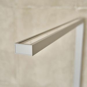 Produktbild für Stehlampe LEDmaxx Linus Up&amp;Down LED, silber, 195 cm