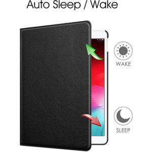 Produktbild für Tablet-Hülle Fintie Rotating Case, schwarz