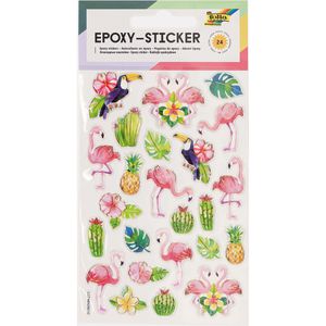 Sticker Folia 16304 Epoxy-Sticker Tropical