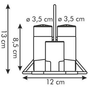 Produktbild für Salz-und-Pfefferstreuer Tescoma Club 650332