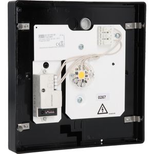 Produktbild für Hausnummernleuchte RZB 221167.003.25, schwarz, Netzstrom 230 V