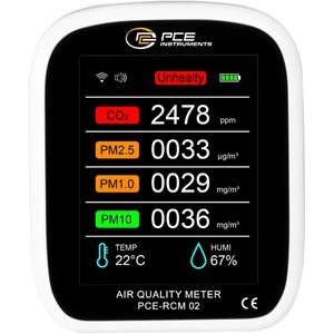 Produktbild für Luftmessgerät PCE RCM 02, stationär