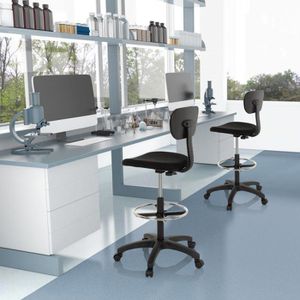 Produktbild für Arbeitsstuhl hJh-OFFICE Top Work 05, schwarz