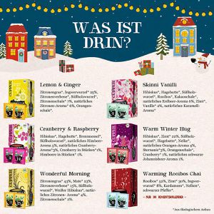 Produktbild für Adventskalender Cupper Teas &amp; Infusions BIO