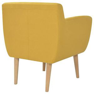 Produktbild für Loungesessel vidaXL 244069, gelb