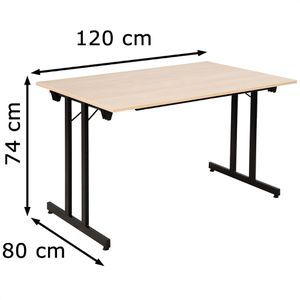 Produktbild für Klapptisch Sodematub TPMU128EN, aus Holz