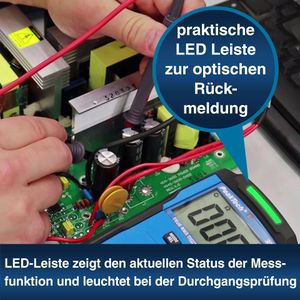 Produktbild für Multimeter PeakTech P 3350, digital, True RMS