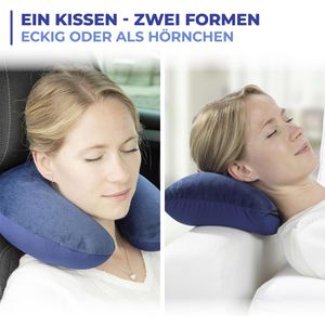 Produktbild für Nackenkissen Maximex 2-in-1, mit Microperlen