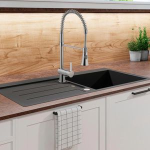 Produktbild für Küchenarmatur Cornat Fuerte 3206, Edelstahl