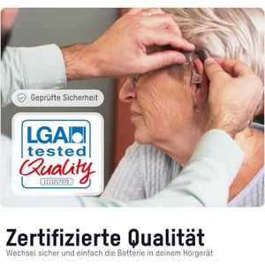 Produktbild für Hörgerätebatterie Ansmann 10