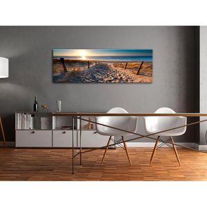 Produktbild für Wandbild Artgeist Zum Sonnenuntergang, 120 x 40 cm