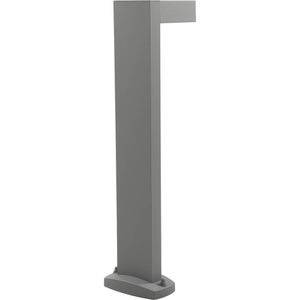 Produktbild für Wegeleuchte SLV Quadrasyl 75, grau, mit 230 V Netzstrom