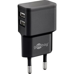 USB-Ladegerät Goobay 44951, 12W, 2,4A