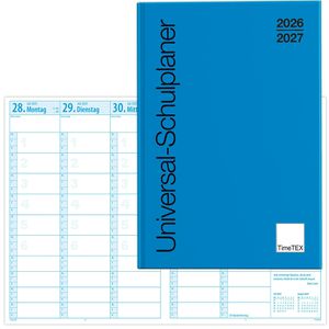 Produktbild für Lehrerkalender TimeTex Universal Schulplaner, Jahr 2026/2027