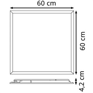 Produktbild für LED-Panel Philips Touch CL560, weiß, 60 x 60 cm