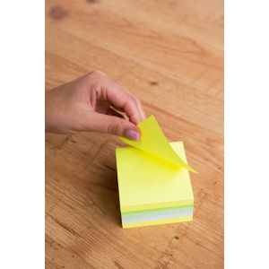 Produktbild für Haftnotizen D.RECT Super Sticky Notes Zitrus, 110624, neon