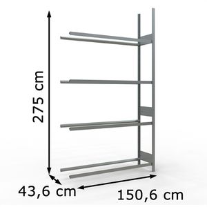 Produktbild für Anbauregal Schulte 20998, für Reifenregal