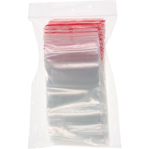 Produktbild für Druckverschlussbeutel Grippie 70 x 100 mm