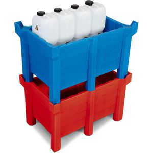 Produktbild für Großbehälter asecos Stapelbox, 22539, 90 Liter