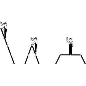 Produktbild für Gelenkleiter Krause Stabilo, 123909, Länge 3,55m