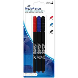 CD-Marker MediaRange MR701, farbig sortiert