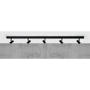 Produktbild für Deckenstrahler Nordlux Omari, schwarz mit LED