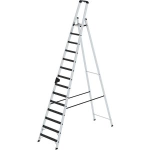 Produktbild für Stehleiter MUNK 41634, nivello-Leiterfüße, mit Plattform