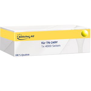 Produktbild für Toner Böttcher-AG für Brother TN-249Y