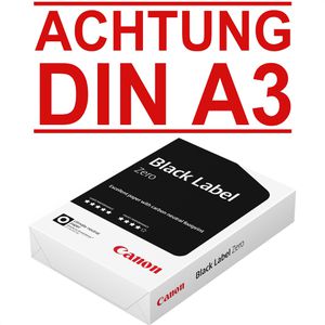 Kopierpapier Canon Black Label Zero, A3