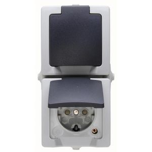 Steckdose Kopp Nautic, IP44, Aufputz