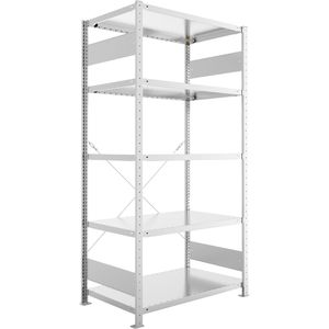 Schwerlastregal META-Regalbau 20088726, 5 Metallböden