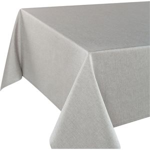 Produktbild für Tischdecke Delindo Wien, grau, 140 x 220 cm