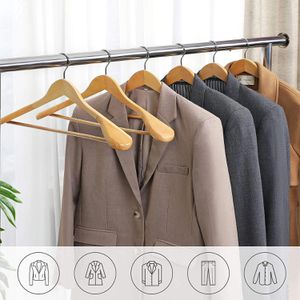 Produktbild für Kleiderbügel Songmics CRSH06NL, aus Massivholz