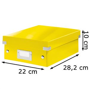 Produktbild für Aufbewahrungsbox Leitz 6057-00-16 Click&amp;Store 4,5L
