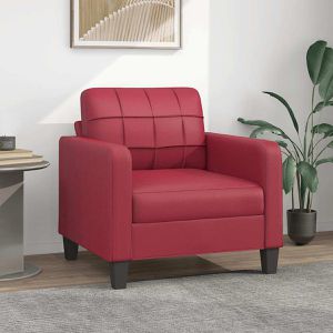 Produktbild für Loungesessel vidaXL 359110, weinrot