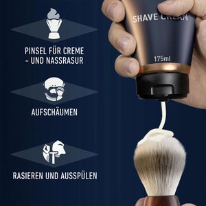 Produktbild für Rasiercreme King.C.Gillette Tube, hautberuhigend und kühlend