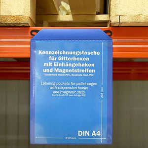 Produktbild für Kennzeichnungstasche Sprintis A4 hoch