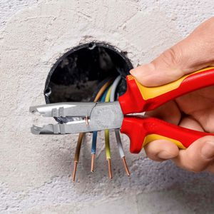 Produktbild für Elektro-Installationszange Knipex 1346165
