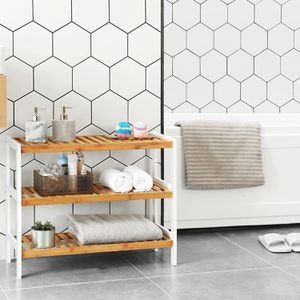 Produktbild für Schuhregal Songmics LBS03H, aus Bambus