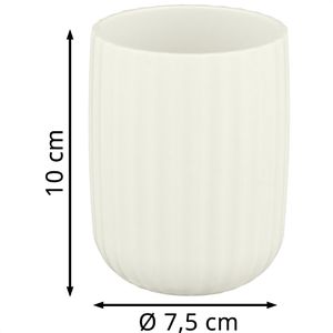 Produktbild für Zahnputzbecher Wenko Agropoli, 25188100