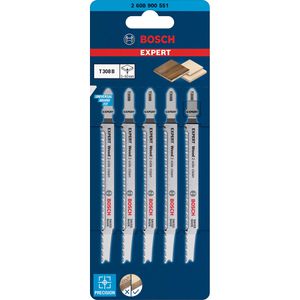 Produktbild für Stichsägeblätter Bosch Expert Wood 2-side clean T 308 B