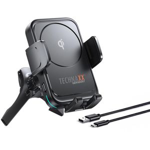 Produktbild für Handyhalterung Technaxx TX-322, Qi, für Auto