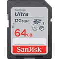 SD-Karte SanDisk Ultra, 64 GB