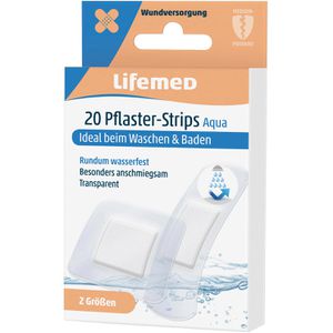 Produktbild für Pflaster Lifemed Aqua, 20 Strips