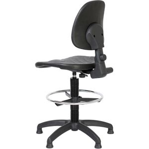 Produktbild für Arbeitsstuhl Topsit Industry, IND106, schwarz