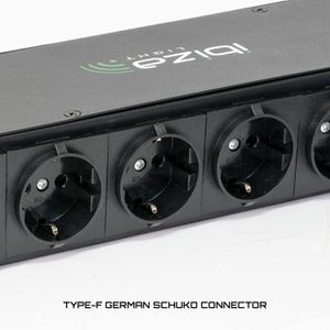 Produktbild für Steckdosenleiste Ibiza-Light LC806S mit 1,2m Kabel