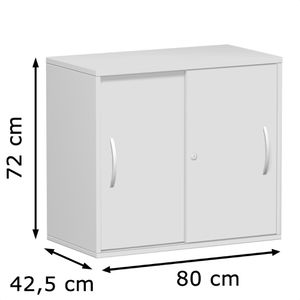 Produktbild für Schiebetürenschrank Geramöbel Flex 381501-LL, abschließbar