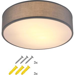 Produktbild für Deckenleuchte Monzana 109128, grau, E27-Fassung