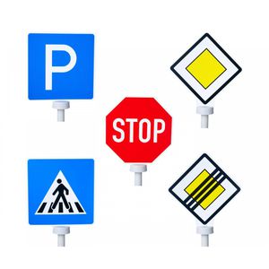Produktbild für Lernspielzeug BIG 800055481, Verkehrszeichen